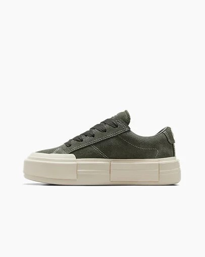 Green Converse Cruise Suede Women Sneakers Singapore | C-14278369