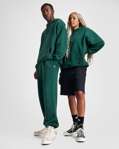 Green Converse Gold Standard Loose-Fit Men Hoodie Singapore | C-46570899