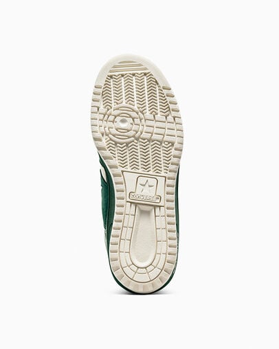 Green Converse Weapon Leather Women Basketball Shoes Singapore | C-01659479