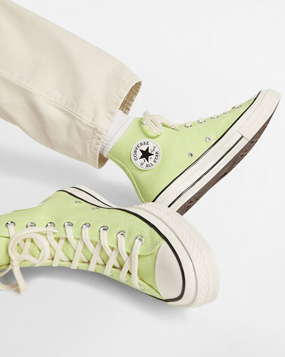 Green / Black Converse Chuck 70 Women Canvas Shoes Singapore | C-32451079