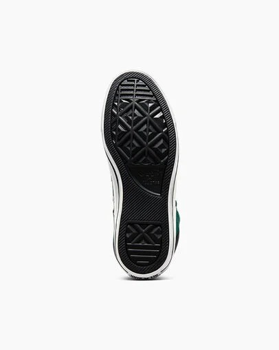 Green / Black / White Converse Chuck Taylor All Star Axel Sporty Kids' Boots Singapore | C-76951329