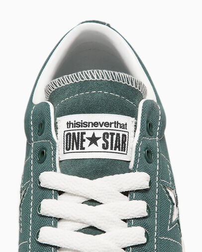 Green / Black / White Converse Converse x thisisneverthat One Star Pro Men Skate Shoes Singapore | C-62059749