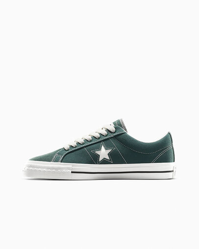 Green / Black / White Converse Converse x thisisneverthat One Star Pro Men Skate Shoes Singapore | C-62059749