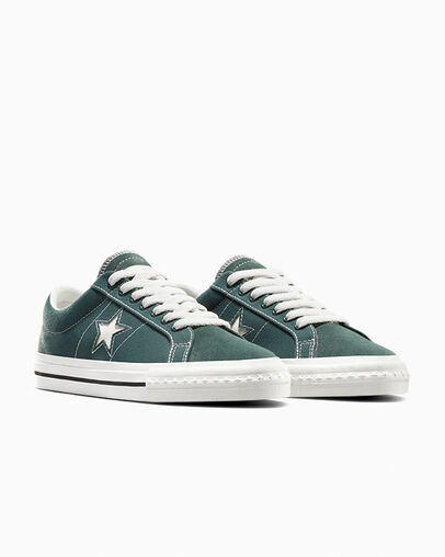 Green / Black / White Converse Converse x thisisneverthat One Star Pro Men Skate Shoes Singapore | C-62059749