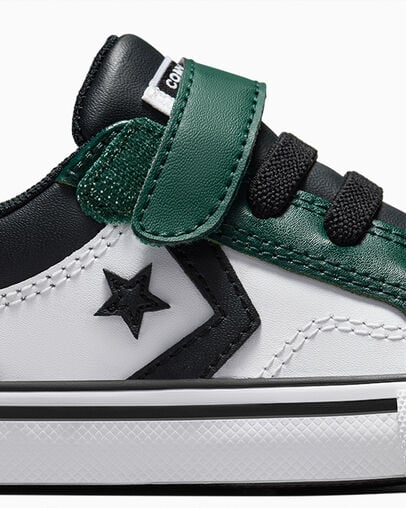 Green / Black / White Converse Pro Blaze Kids' Sneakers Singapore | C-58492019