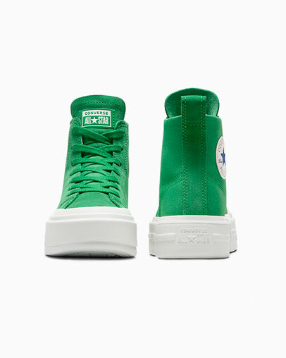 Green / Green / White Converse Cruise Women Canvas Shoes Singapore | C-76814909