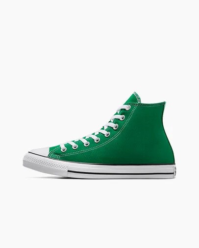 Green / White Converse Chuck Taylor All Star Men Canvas Shoes Singapore | C-97046829