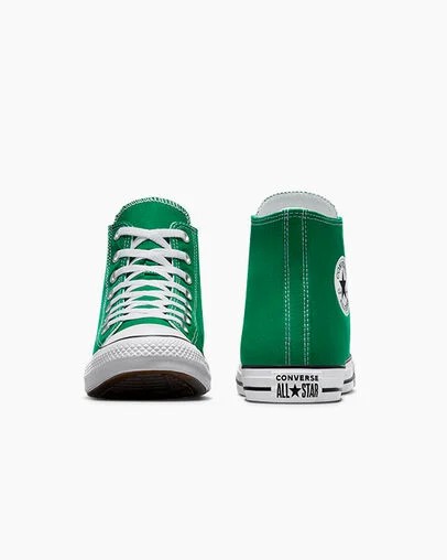 Green / White Converse Chuck Taylor All Star Men Canvas Shoes Singapore | C-97046829