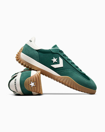 Green / White Converse Run Star Women Trainers Singapore | C-45692719