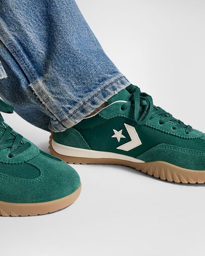 Green / White Converse Run Star Women Trainers Singapore | C-45692719
