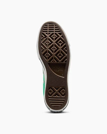 Green / White / Black Converse Chuck Taylor All Star Lift Platform Women Canvas Shoes Singapore | C-62781599