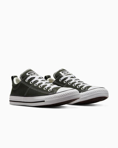 Green / White / Black Converse Chuck Taylor All Star Madison Women Canvas Shoes Singapore | C-02719489