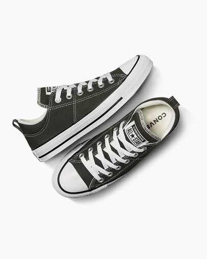 Green / White / Black Converse Chuck Taylor All Star Madison Women Canvas Shoes Singapore | C-02719489