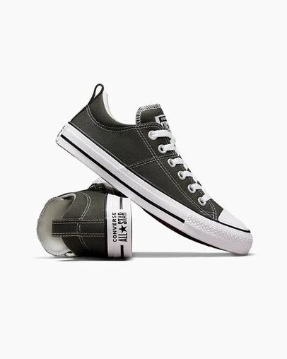 Green / White / Black Converse Chuck Taylor All Star Madison Women Canvas Shoes Singapore | C-02719489
