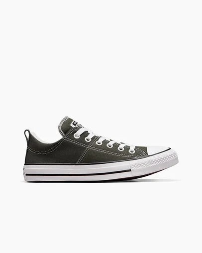 Green / White / Black Converse Chuck Taylor All Star Madison Women Canvas Shoes Singapore | C-02719489