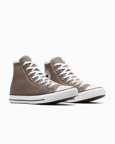 Grey Brown Converse Chuck Taylor All Star Women Canvas Shoes Singapore | C-72480959