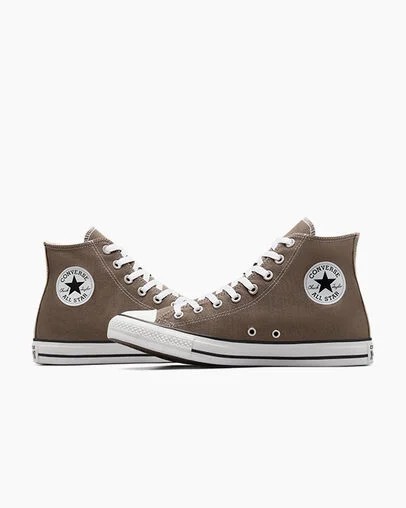 Grey Brown Converse Chuck Taylor All Star Women Canvas Shoes Singapore | C-72480959