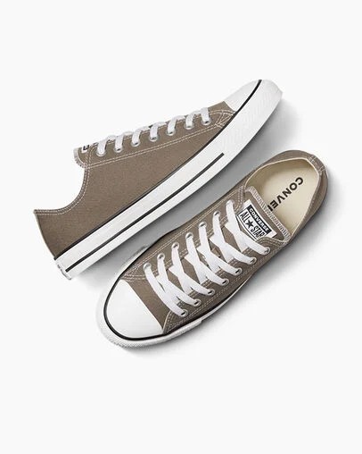 Grey Brown Converse Chuck Taylor All Star Women Canvas Shoes Singapore | C-60384719