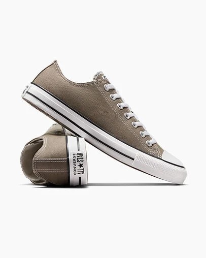 Grey Brown Converse Chuck Taylor All Star Women Canvas Shoes Singapore | C-60384719