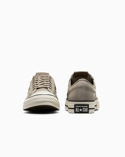 Grey Brown Converse Star Player 76 Luxe Women Tennis Shoes Singapore | C-91384209