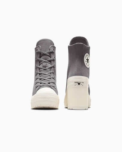 Grey Converse Chuck 70 De Luxe Heel Women Platform Shoes Singapore | C-04927169