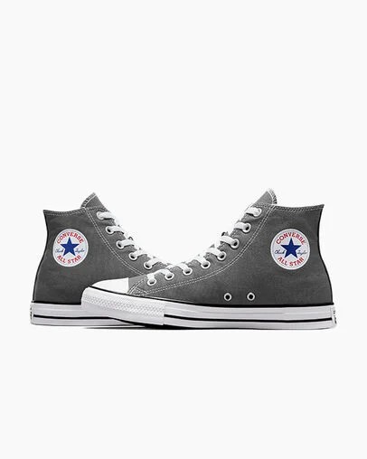 Grey Converse Chuck Taylor All Star Men Canvas Shoes Singapore | C-96175429