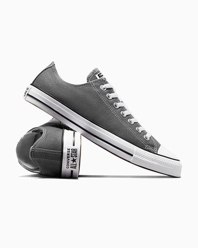 Grey Converse Chuck Taylor All Star Men Canvas Shoes Singapore | C-53782469