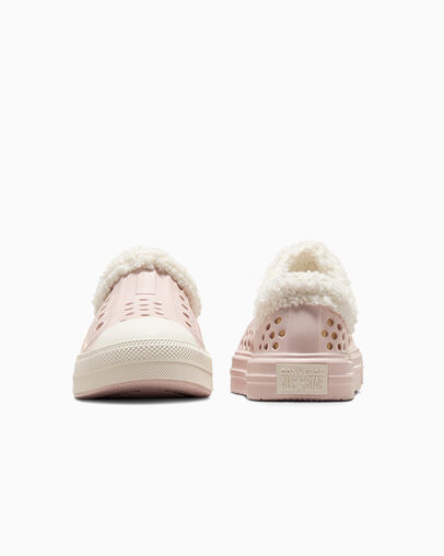 Grey Converse Chuck Taylor All Star Play Lite CX Sherpa Kids' Sneakers Singapore | C-70328169