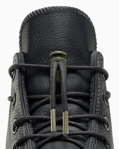 Grey Converse Chuck Taylor All Star Weatherized Leather Women Sneakers Singapore | C-56274019