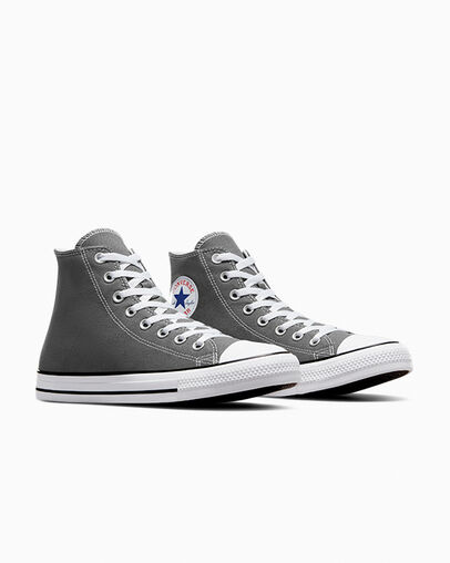 Grey Converse Chuck Taylor All Star Women Canvas Shoes Singapore | C-70961329
