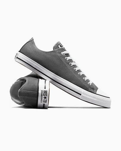 Grey Converse Chuck Taylor All Star Women Canvas Shoes Singapore | C-73082699