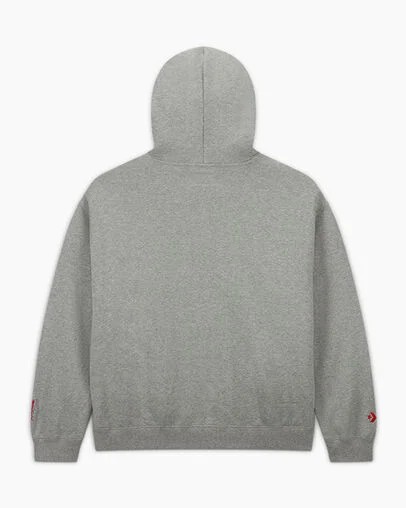 Grey Converse Converse x Liverpool FC Logo Women Hoodie Singapore | C-94710269
