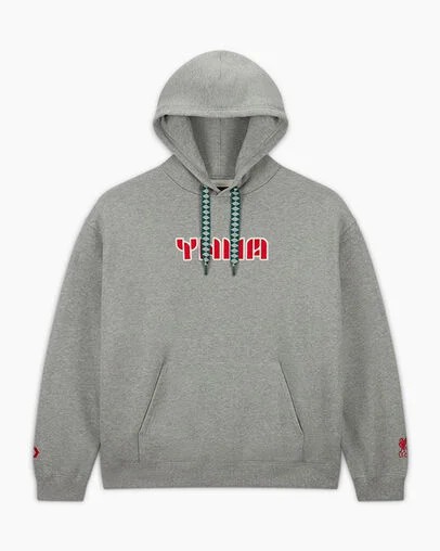 Grey Converse Converse x Liverpool FC Logo Women Hoodie Singapore | C-94710269