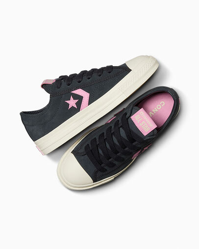 Grey Converse Star Player 76 Women Sneakers Singapore | C-58140939