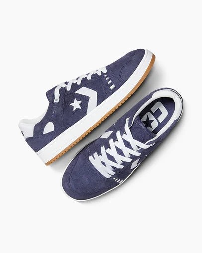 Grey Purple / White Converse CONS AS-1 Pro Men Skate Shoes Singapore | C-27041989