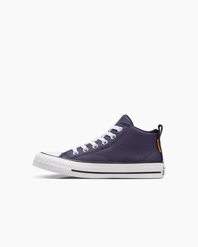 Grey Purple / White Converse Chuck Taylor All Star Malden Street Kids' Boots Singapore | C-17924039