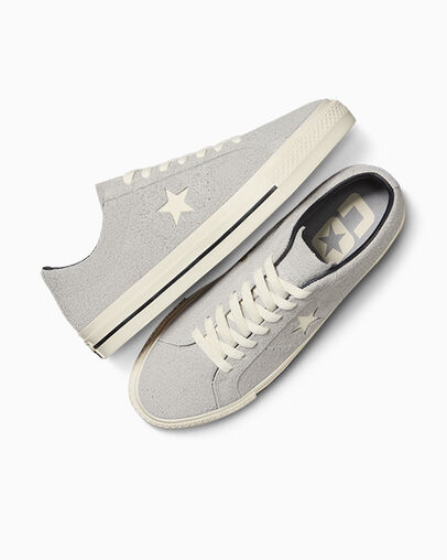 Grey / Black Converse CONS One Star Pro Suede Women Skate Shoes Singapore | C-23968179