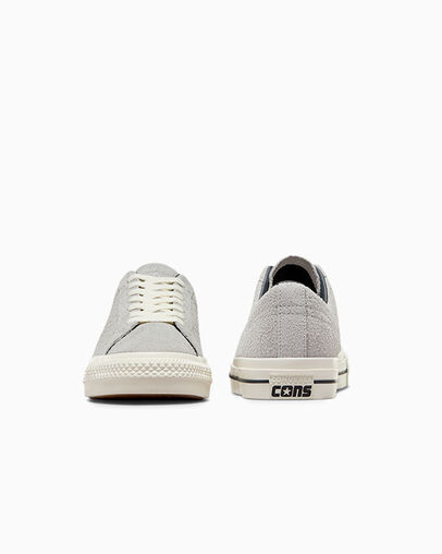 Grey / Black Converse CONS One Star Pro Suede Women Skate Shoes Singapore | C-23968179