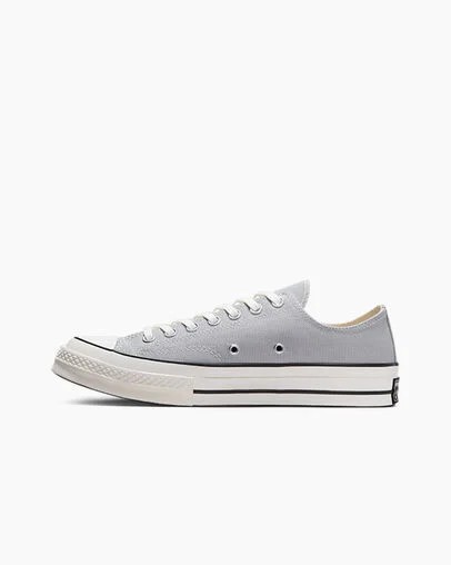 Grey / Black Converse Chuck 70 Women Canvas Shoes Singapore | C-86129459