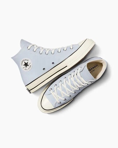 Grey / Black Converse Chuck 70 Women Canvas Shoes Singapore | C-56382799