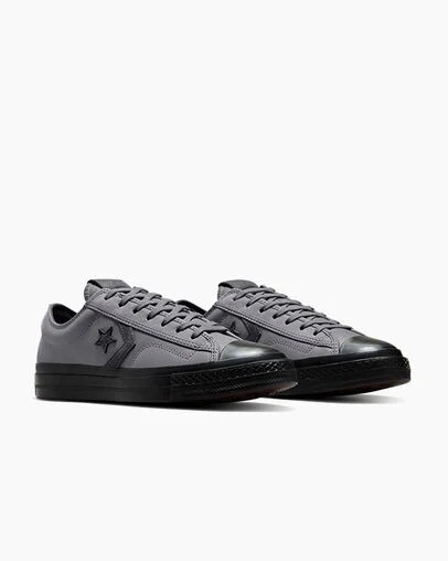 Grey / Black Converse Star Player 76 Luxe Women Tennis Shoes Singapore | C-78136529