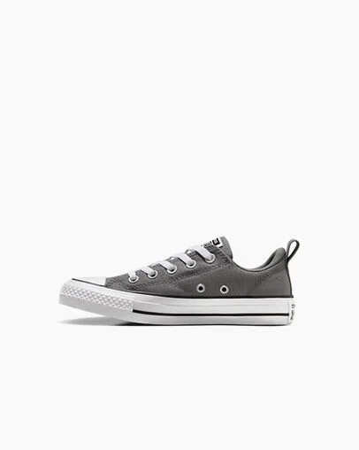 Grey / Black / White Converse Chuck Taylor All Star Malden Street Kids' Sneakers Singapore | C-18437929