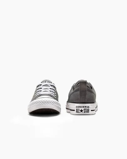 Grey / Black / White Converse Chuck Taylor All Star Malden Street Kids' Sneakers Singapore | C-25698719