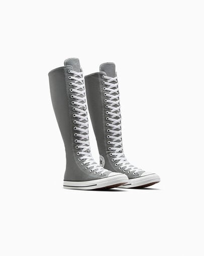 Grey / Black / White Converse Chuck Taylor All Star XXHi Women Sneakers Singapore | C-48503719