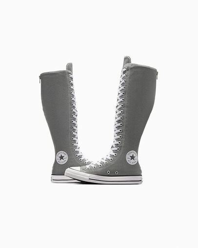 Grey / Black / White Converse Chuck Taylor All Star XXHi Women Sneakers Singapore | C-48503719