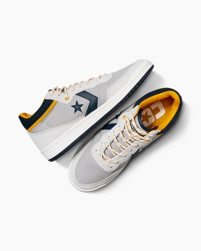Grey / Grey Converse CONS Fastbreak Pro Men Canvas Shoes Singapore | C-79416539
