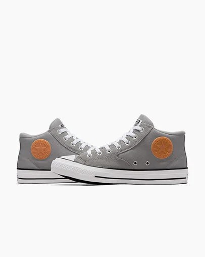 Grey / Orange / White Converse Chuck Taylor All Star Malden Street Women Boots Singapore | C-50236199