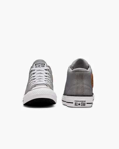 Grey / Orange / White Converse Chuck Taylor All Star Malden Street Women Boots Singapore | C-50236199
