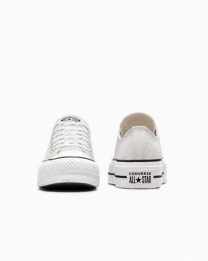 Grey / White / Black Converse Chuck Taylor All Star Lift Platform Women Canvas Shoes Singapore | C-47891329