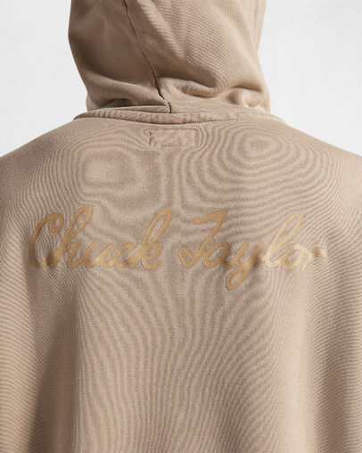 Khaki Converse Go-To Chuck 70 Loose Fit Women Hoodie Singapore | C-35074629